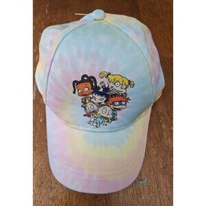 Nickelodeon Rug Rats Hat Baseball Cap New w/ Tags Tie Dye Adjustable Strap Kids
